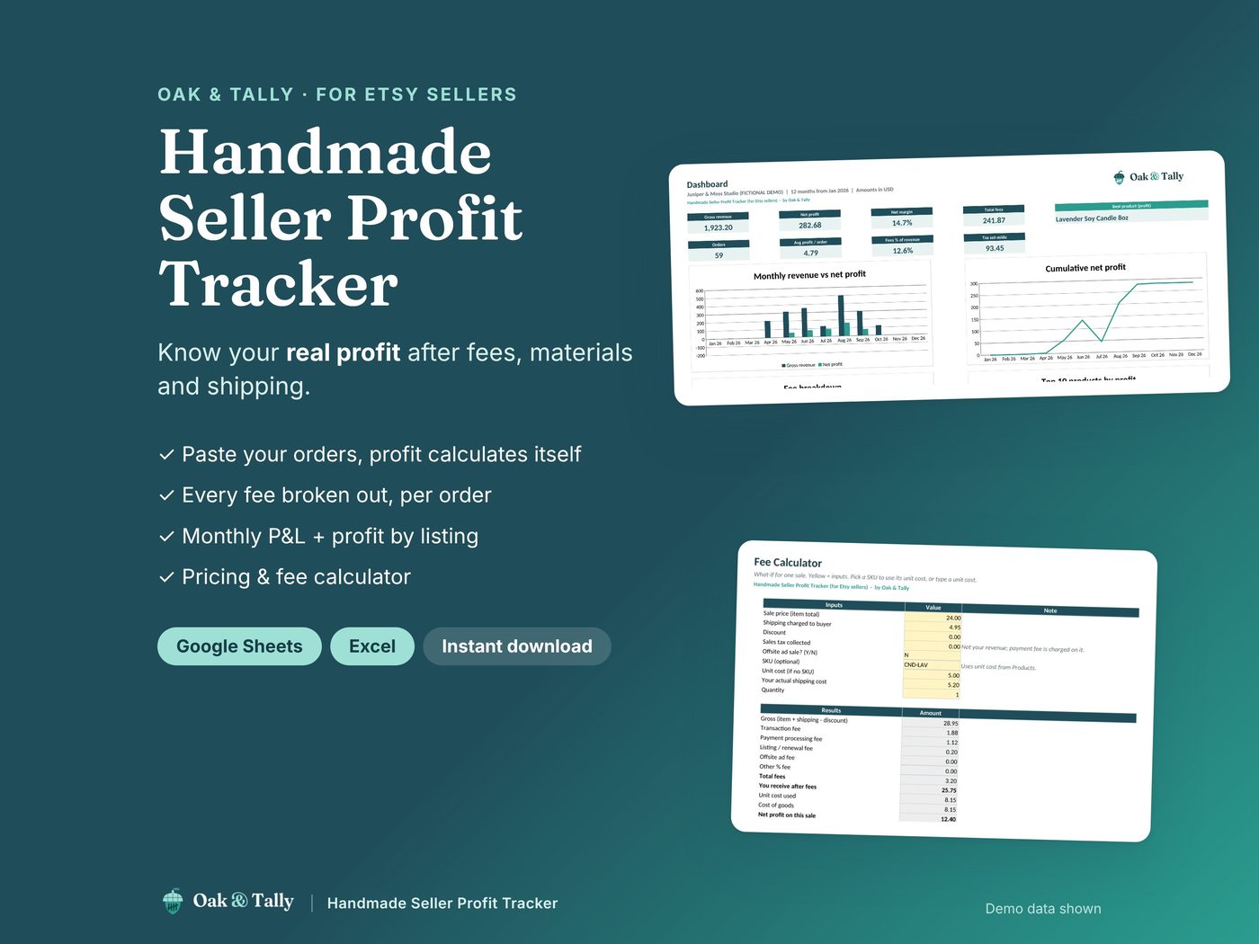 Handmade Seller Profit Tracker